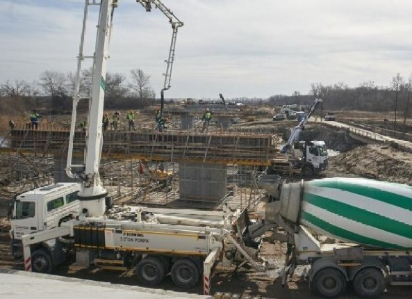 Первую цементобетонную дорогу в Украине планируют построить до конца года